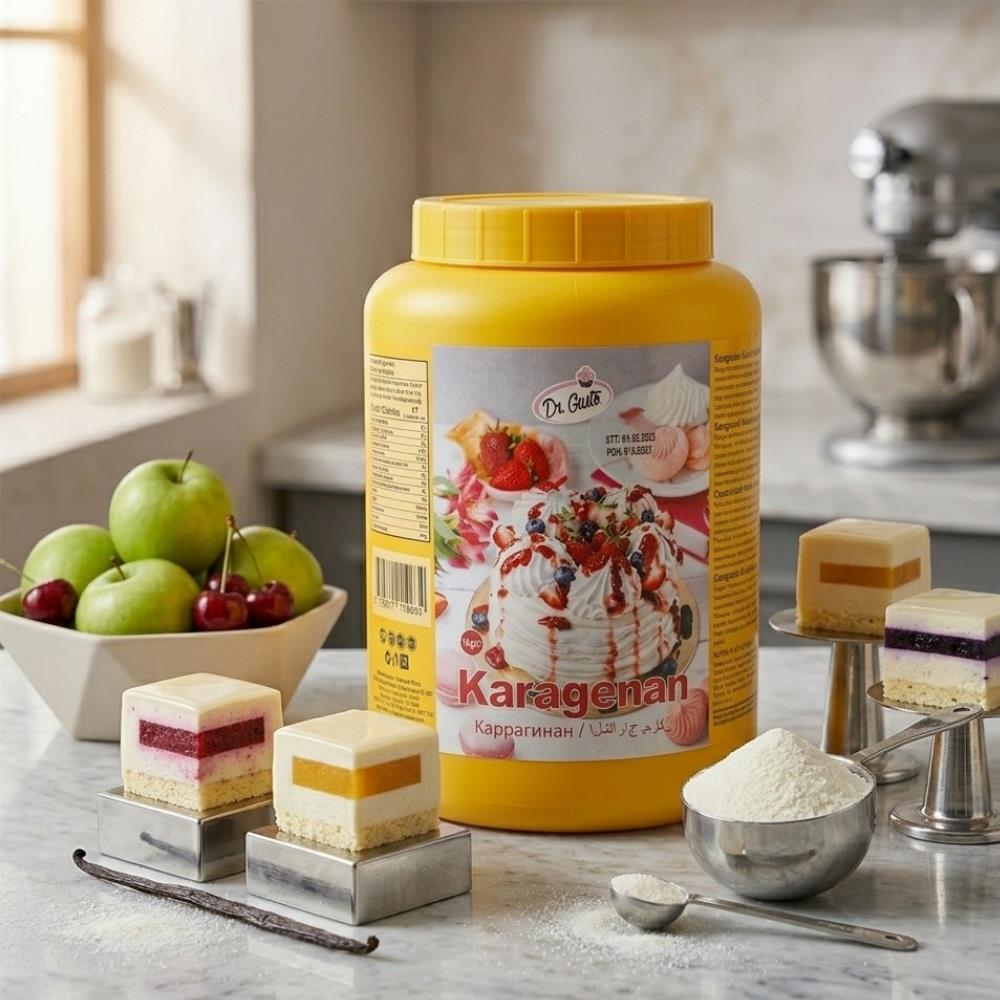 Dr. Gusto Karagennan 1 kg - Carrageenan (E407) Kıvam Artırıcı ve Jel Oluşturucu Gıda Katkısı