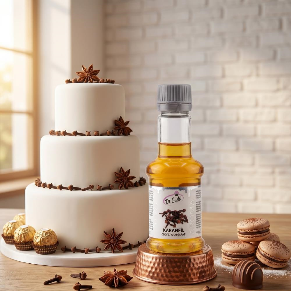 Karanfil Aroması 40 GR – Gıda Aroma Verici Pastacılık Esansı
