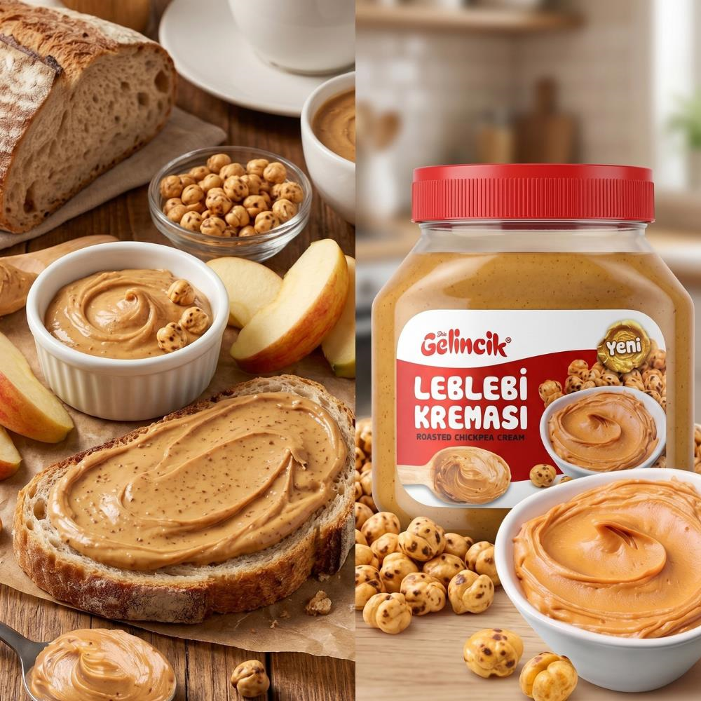 Gelincik Katkısız Doğal Leblebi Kreması 650 gr - Geleneksel ve Besleyici Ezme