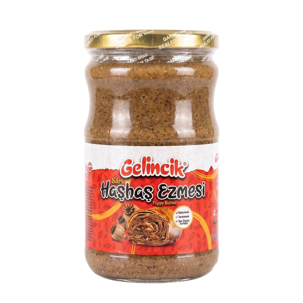 Gelincik Katkısız Doğal Sarı Haşhaş Ezmesi 600 gr - Geleneksel ve Yoğun Lezzet