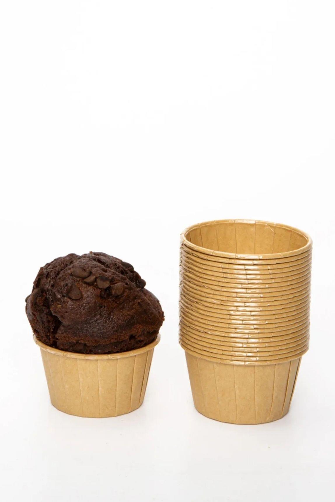 Efe Pastacılık Kraft Muffin Kek Kalıbı 50li
