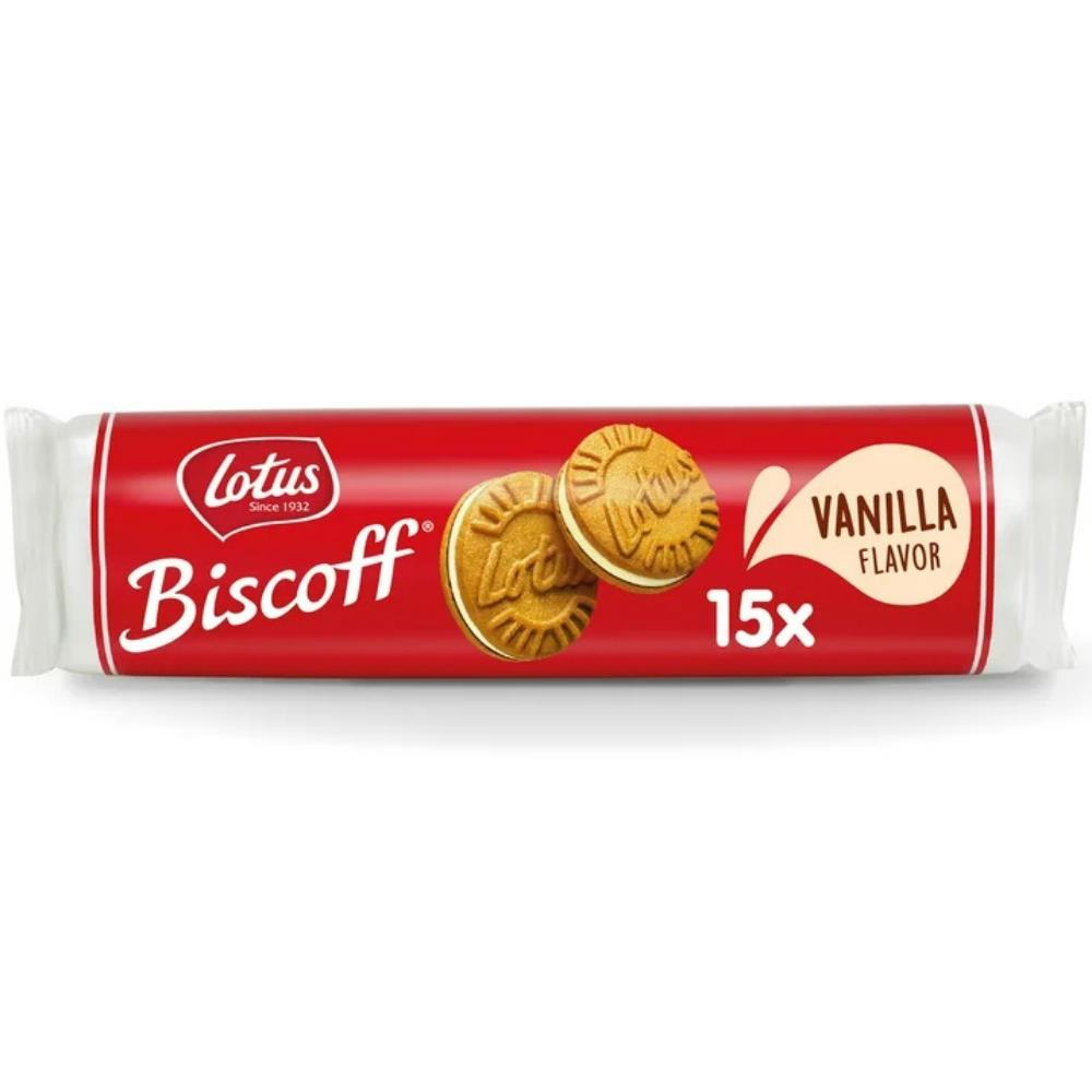 Lotus Biscoff Sandwich Vanilya 150 Gr – Karamelize Bisküvi Arasında Vanilya Kremalı Lezzet