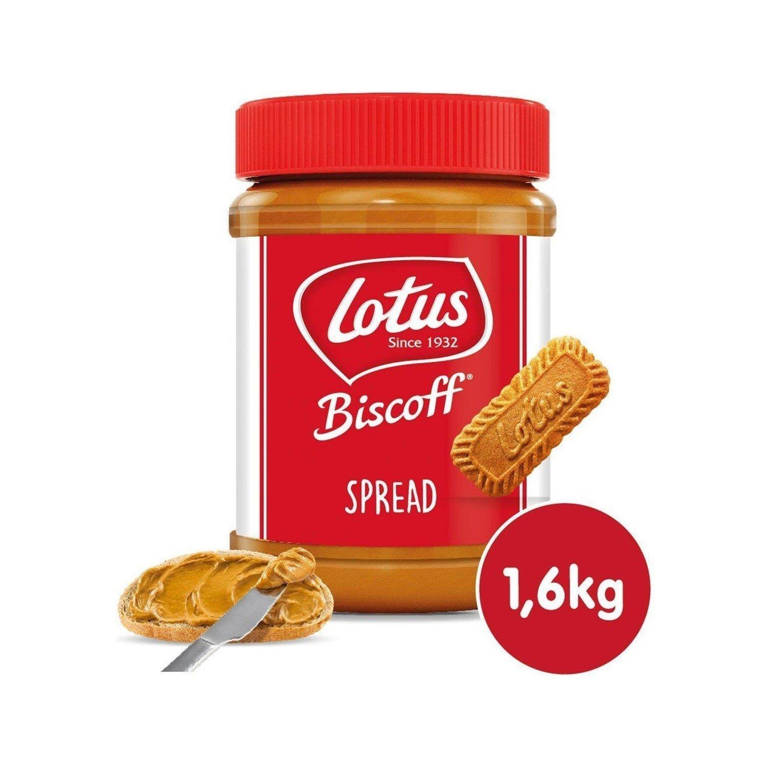 Lotus (Spread) Sürülebilir Karamelize Bisküvi Ezmesi 1,6 kg