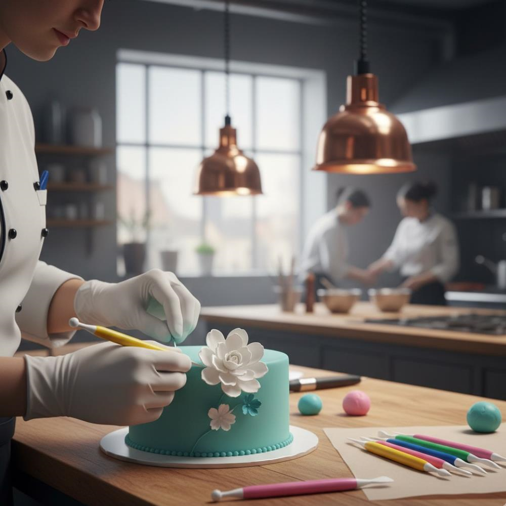 Efe Pastacılık Marzipan & Şeker Hamuru Şekillendirme Seti 10lu - 20 Farklı Uçlu Pasta Dekorasyon Çubukları