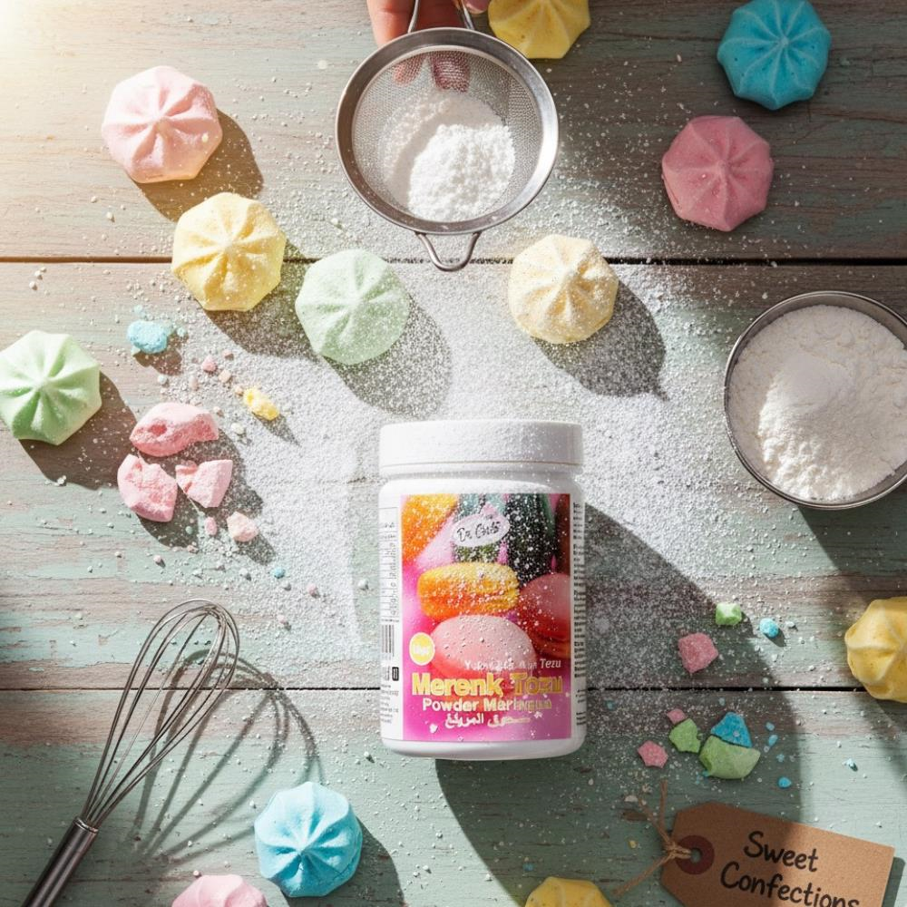 Dr. Gusto Merenk Tozu 50 gr - Pratik Beze (Meringue) Karışımı