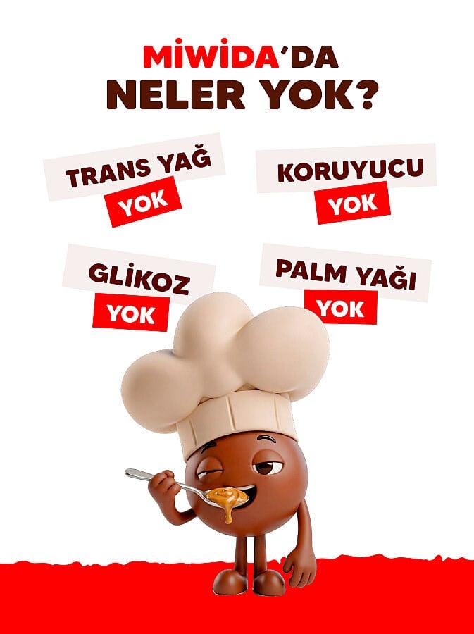 MİWİDA Parçacıklı Yer Fıstığı Kreması 350 G