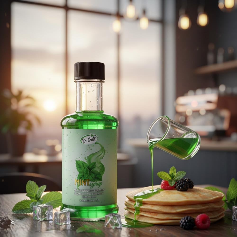 Dr. Gusto Nane Kokteyl Şurubu 300 cc - Yoğun Aromalı İçecek, Kahve ve Tatlı Şurubu