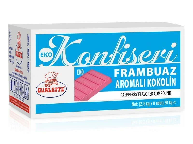 Ovalette Frambuaz Aromalı Eko Konfiseri 2.5 Kg