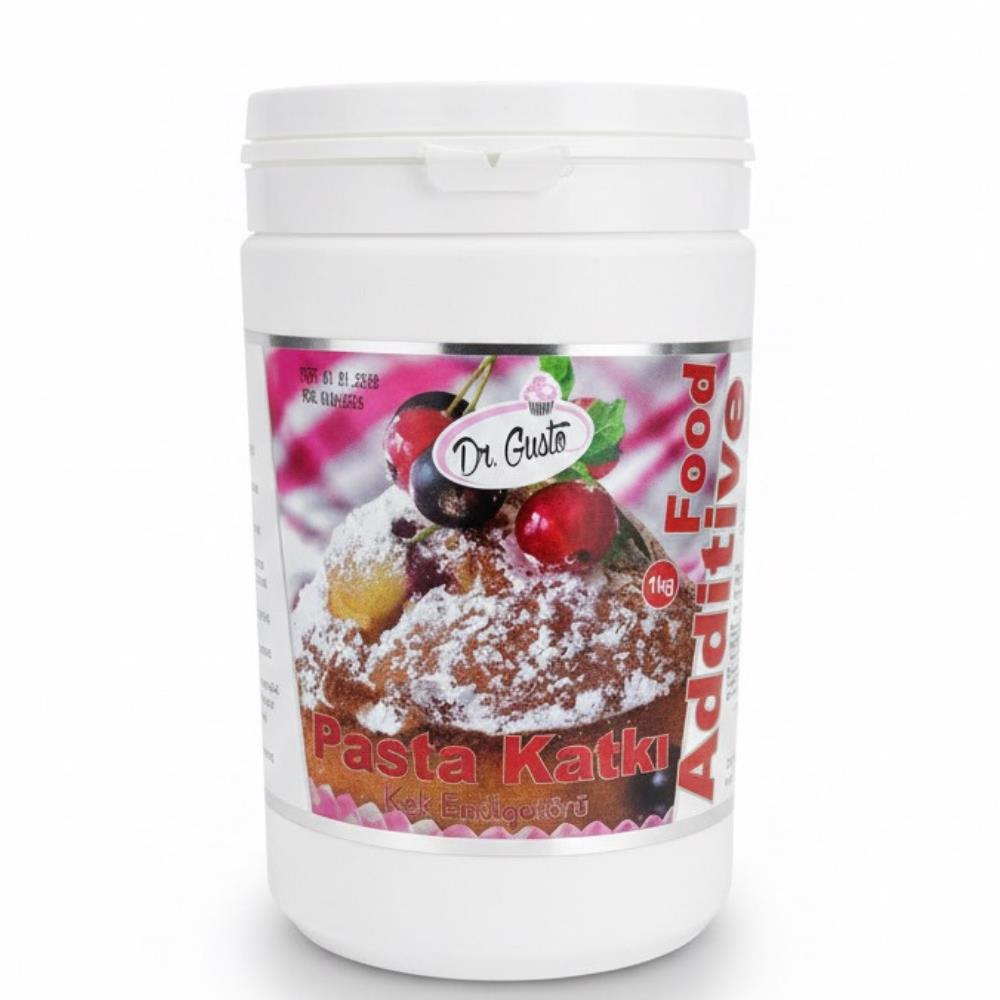 Dr. Gusto Pasta Katkı Maddesi Kek Emülgatörü 1 kg - Yumuşak, Hacimli ve Geç Bayatlayan Kekler için