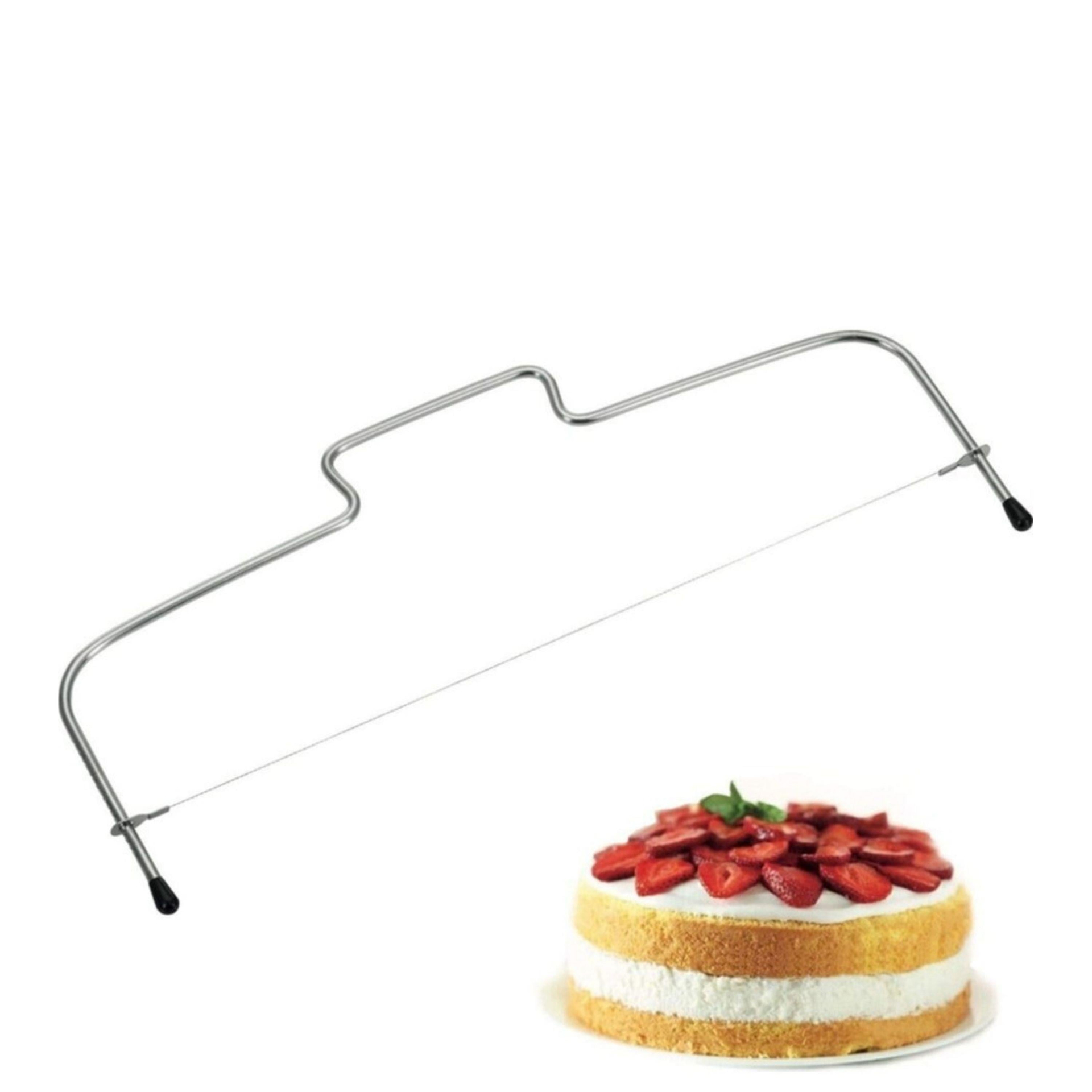Pasta Kesme Teli 30 cm – Kek, Pandispanya ve Katlı Pasta Kesme Aparatı