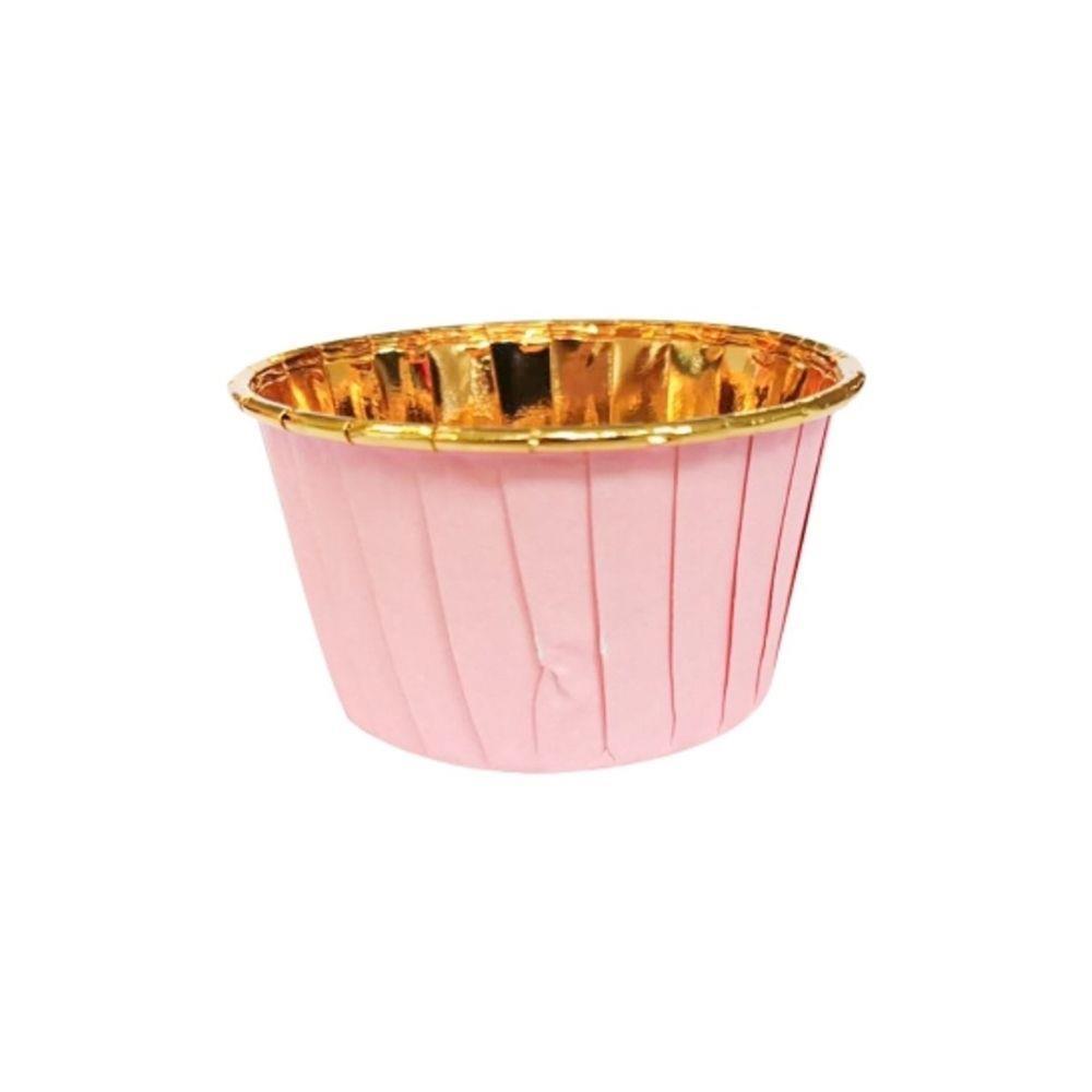 Efe Pastacılık Pembe Gold Parlak Metalize 25li Muffin Cupcake Kek Kapsülü