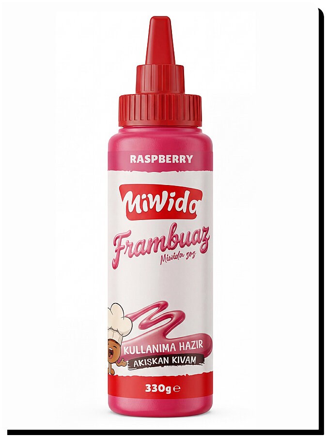 Miwida Rengarenk Çikolata Sosu 6lı Paket