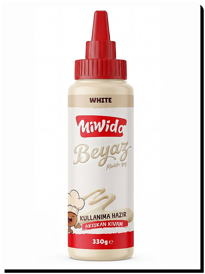 Miwida Rengarenk Çikolata Sosu 6lı Paket