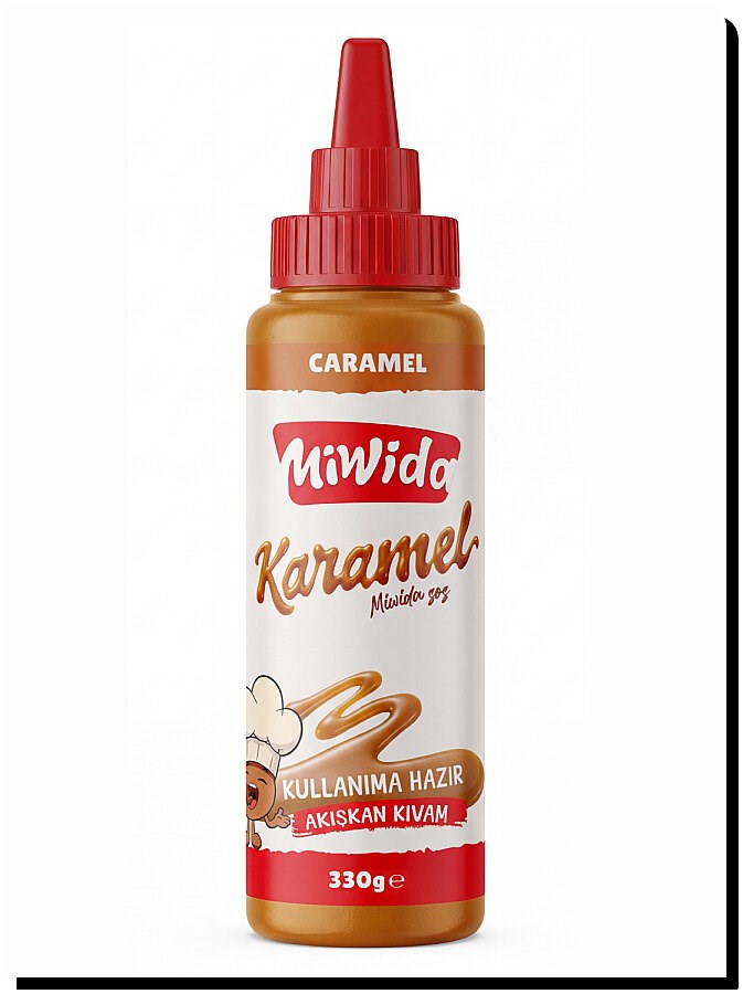 Miwida Rengarenk Çikolata Sosu 6lı Paket