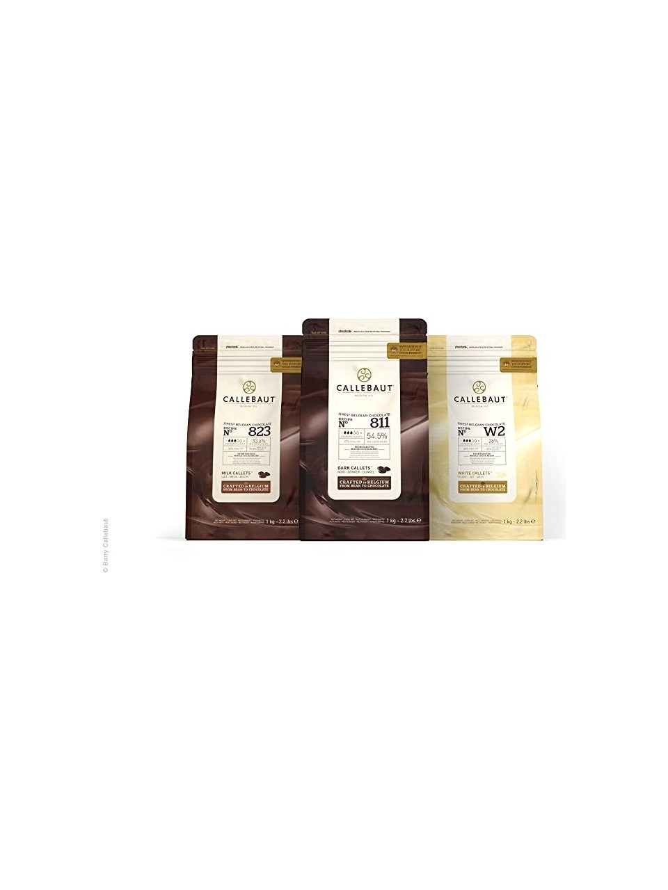 Callebaut Süper Fırsat 1 kg 3lü Set