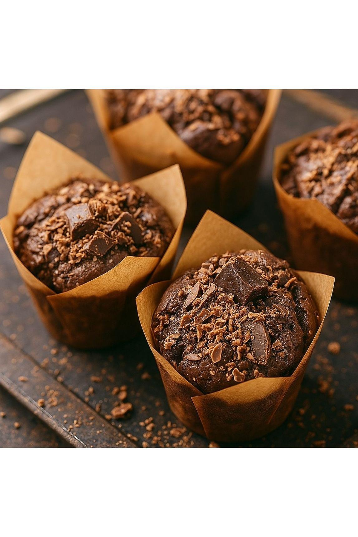 Efe Pastacılık Tulip Muffin Kağıt Kek Kapsülü 50li | 55x50 Mm Renkli Cupcake Muffin Kalıbı
