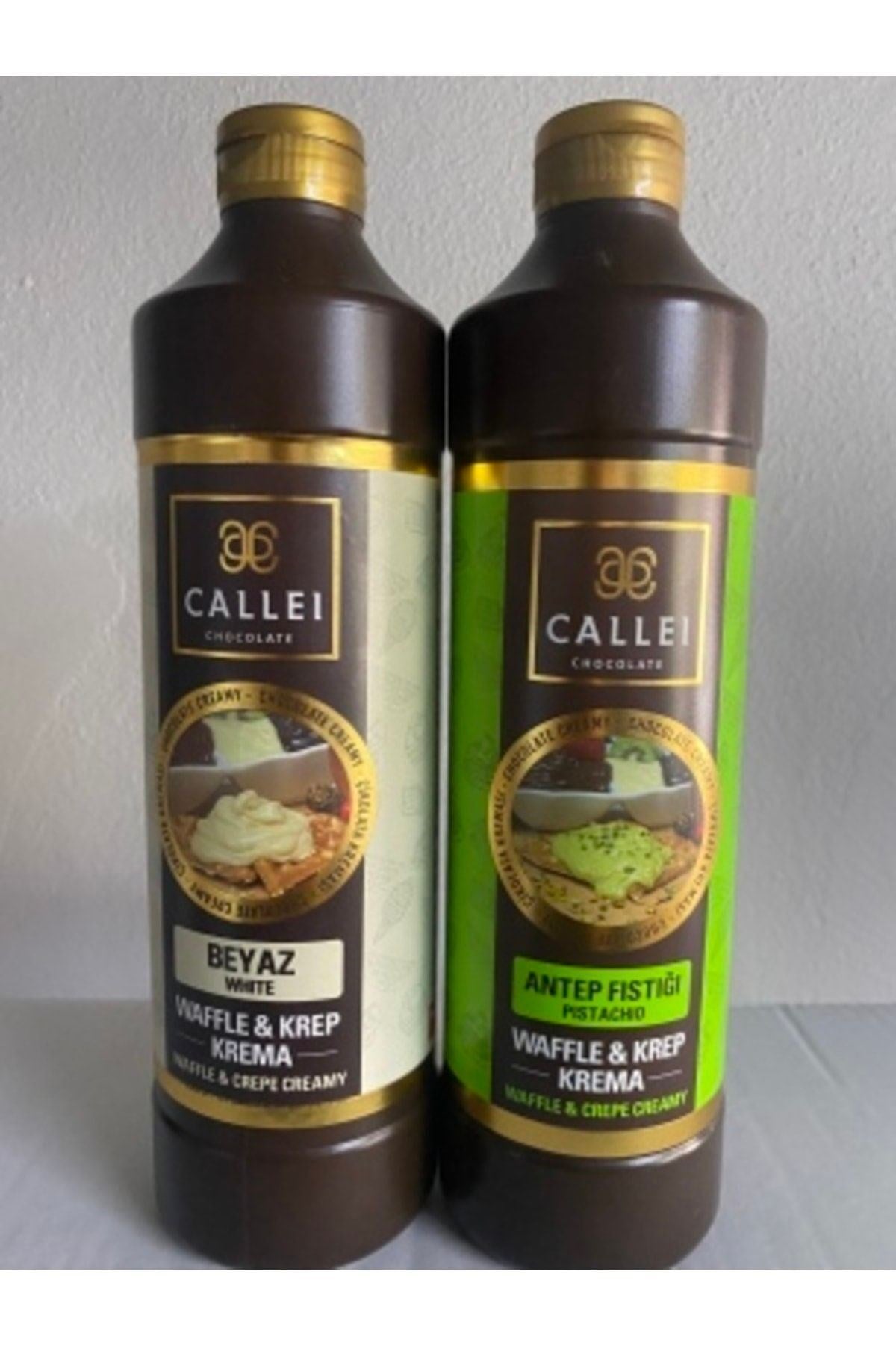 CalleiBeyaz & Antep Fıstık 1000gr Waffle Sos
