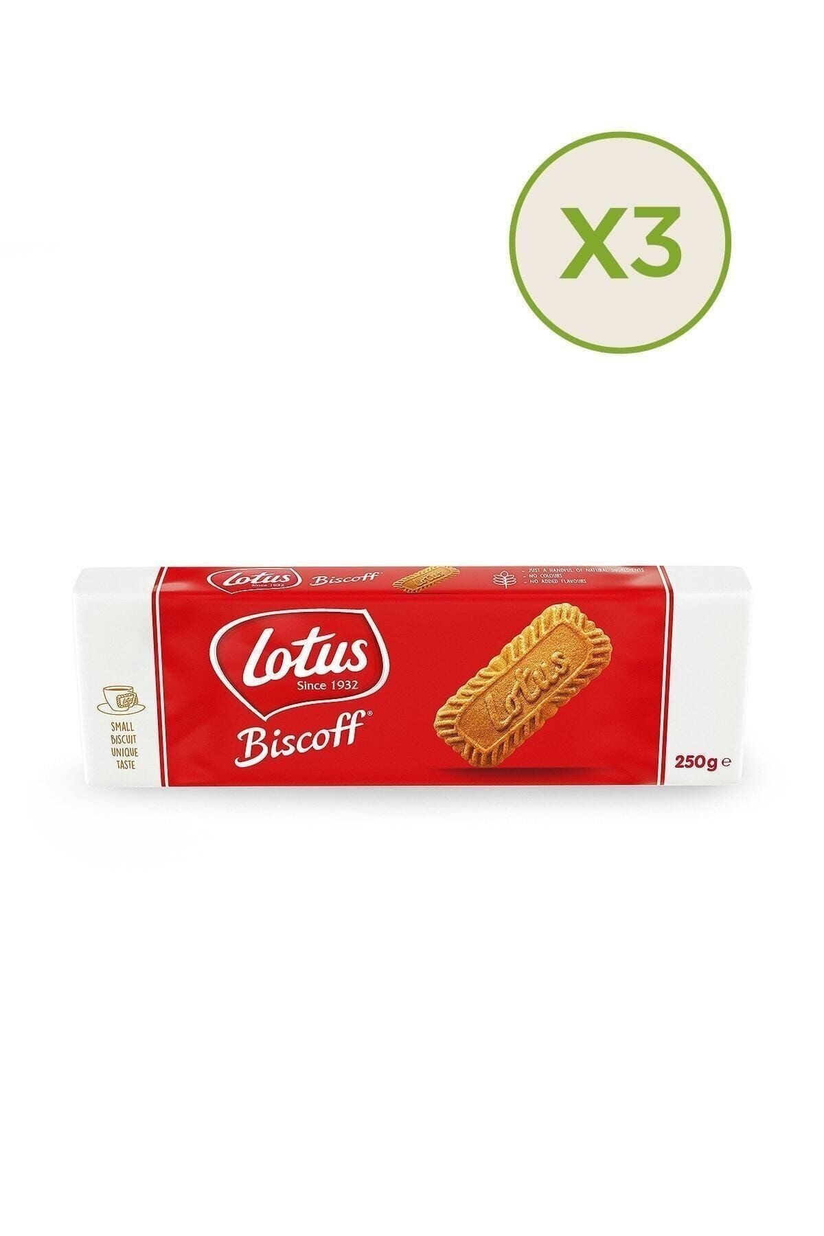 LotusBiscoff Karamelize Bisküvi 250 G X 3