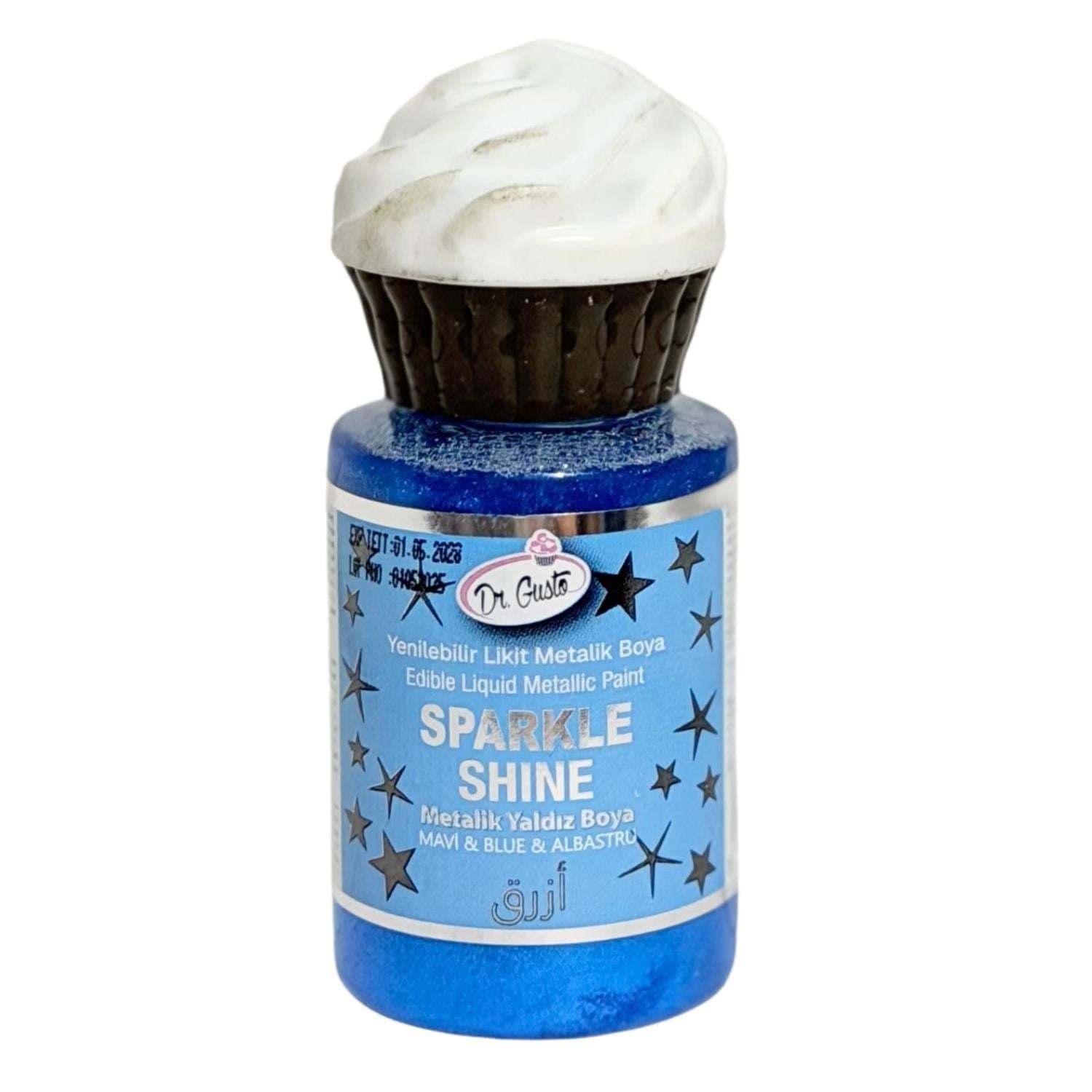 BOYA SPARKLE LIQUID MAVİ 60 GR