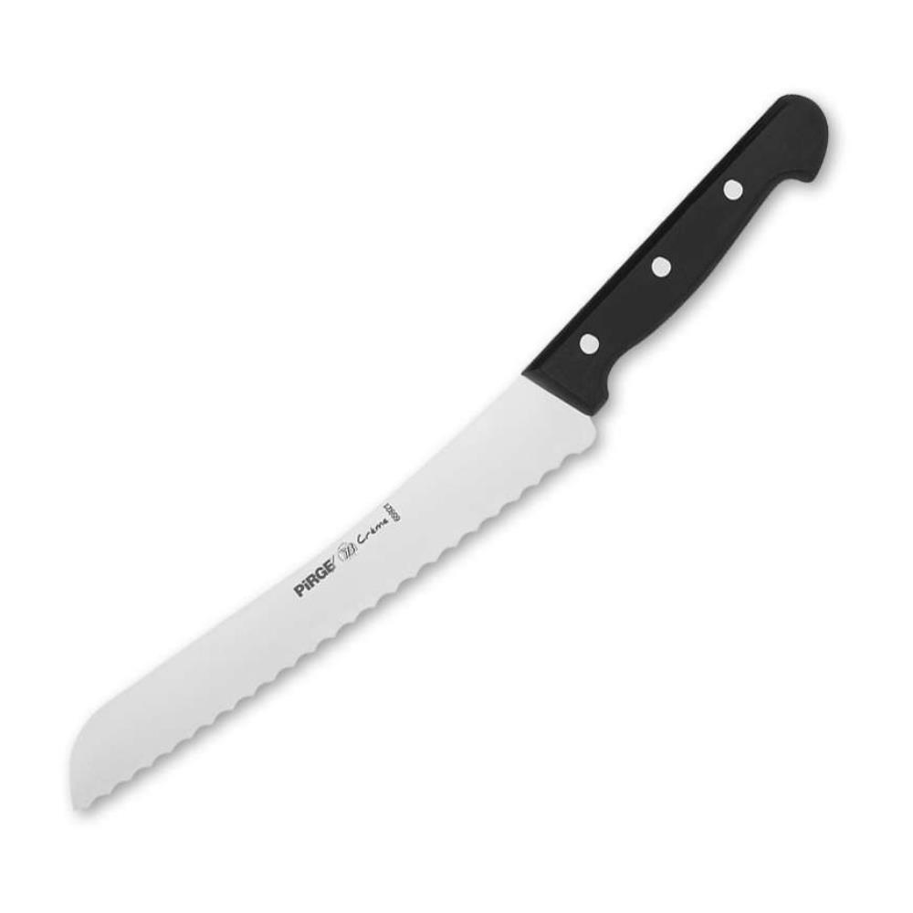 CREME EKMEK BIÇAĞI DİŞLİ 21 CM SİYAH