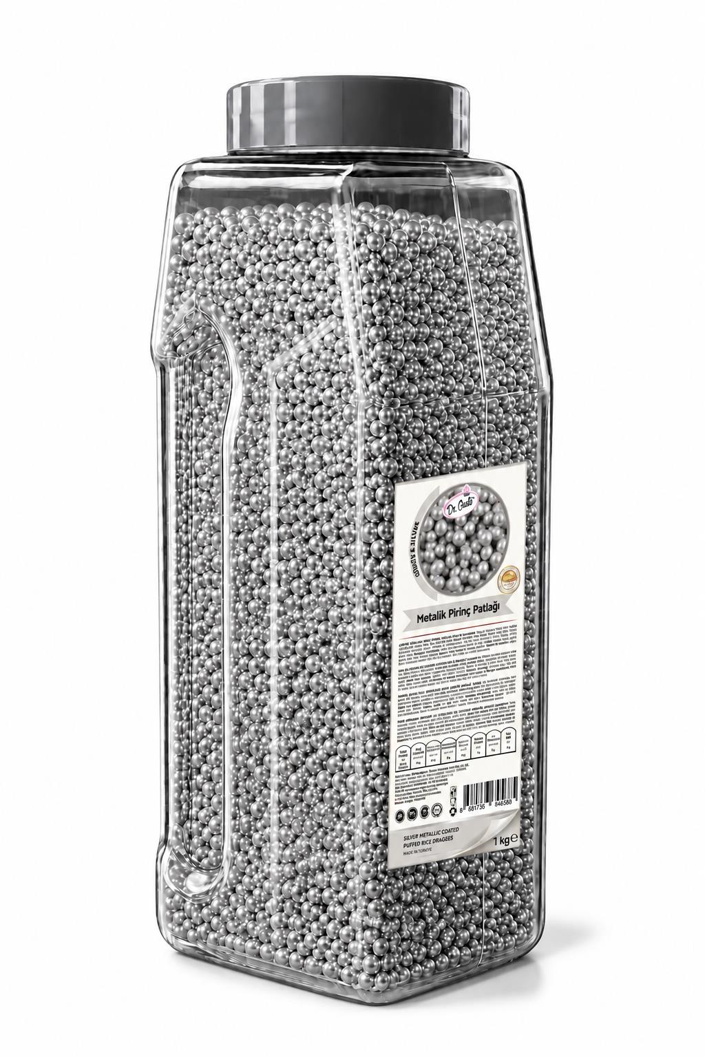 Dr. GustoDr. Gusto Gümüş Renkli Pirinç Patlağı 1 Kg