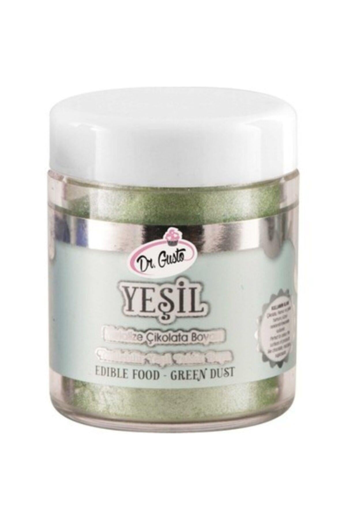 Dr Gusto Yenilebilir Metalik Toz Yeşil Gıda Boyası 10 gr