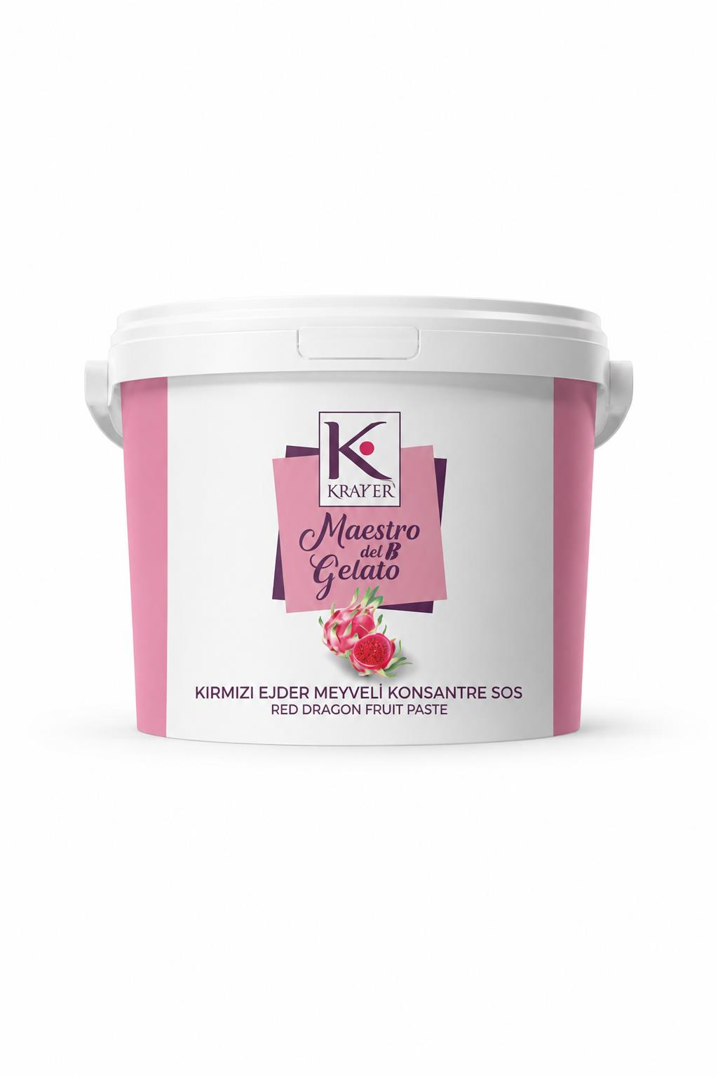 Krater Ejder Meyvesi Paste (Red Dragon) 3 Kg