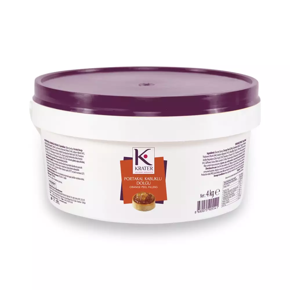 Krater Portakal Krema Dolgusu 4 Kg