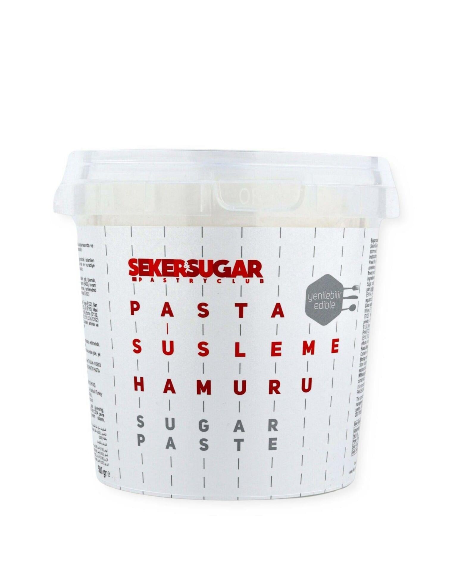 Şeker Sugar Şeker Hamuru Beyaz 500 gr