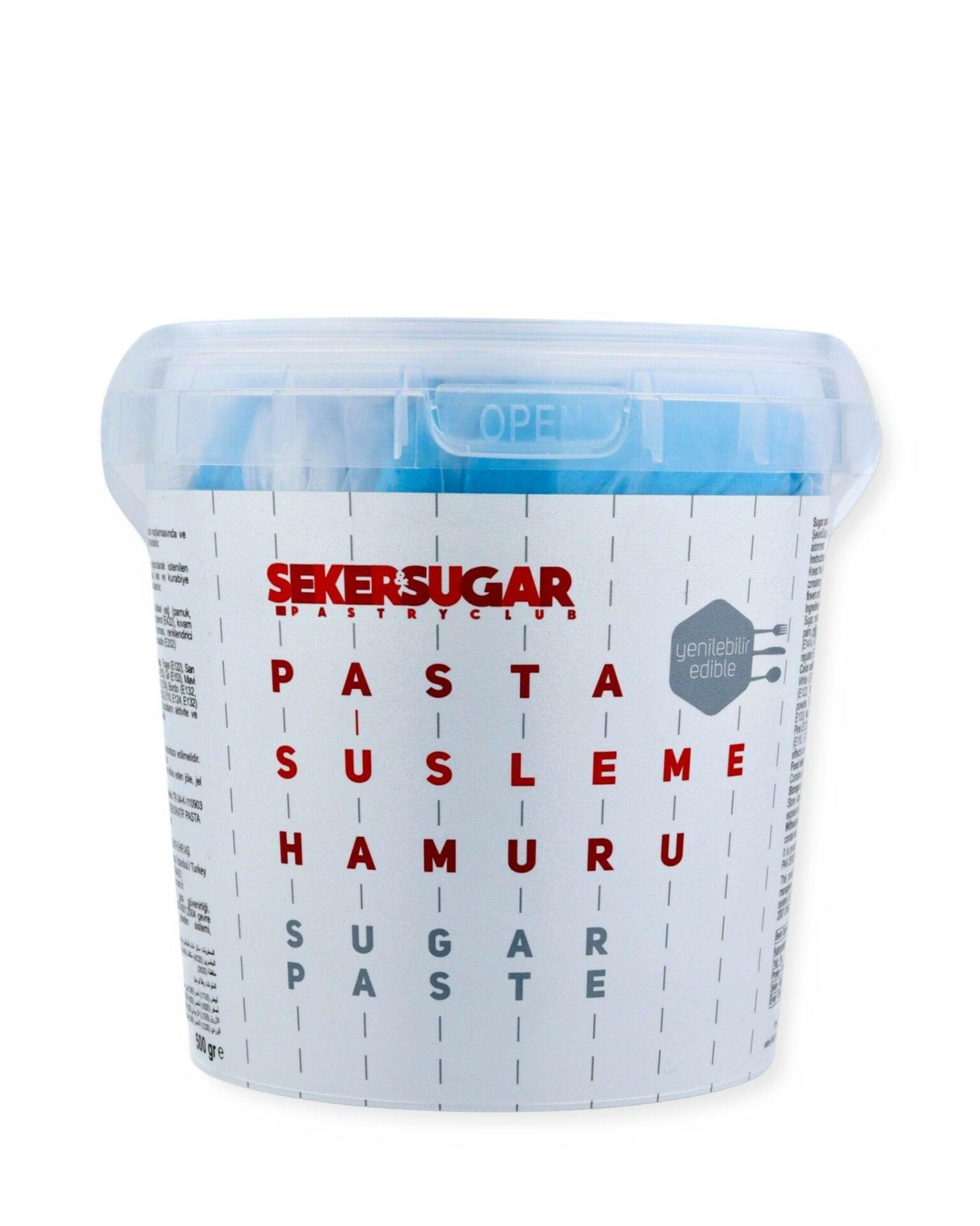 Şeker Sugar Şeker Hamuru Mavi 500 gr