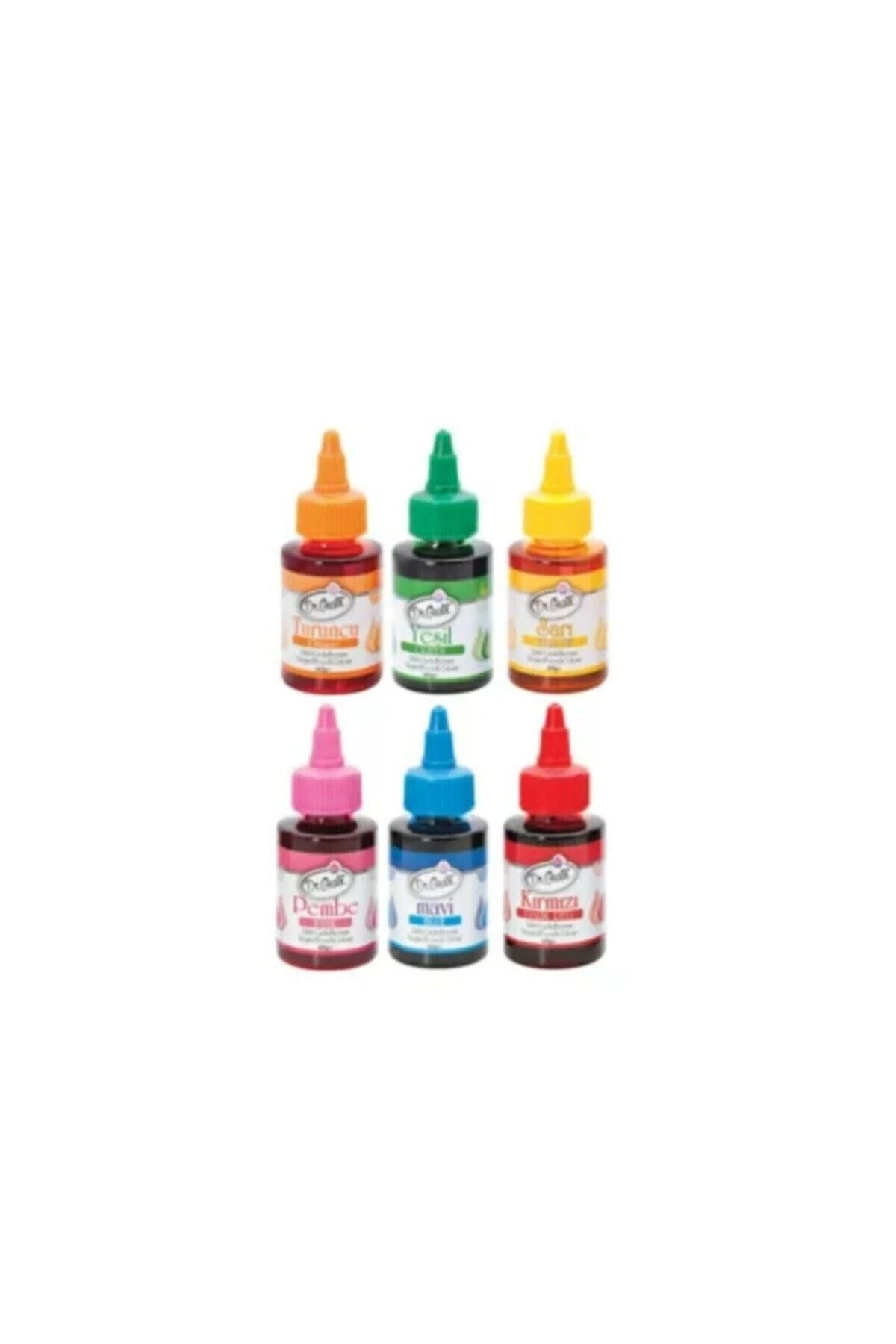 Dr. GustoSıvı Gıda Boyası 6lı 60gr X 6