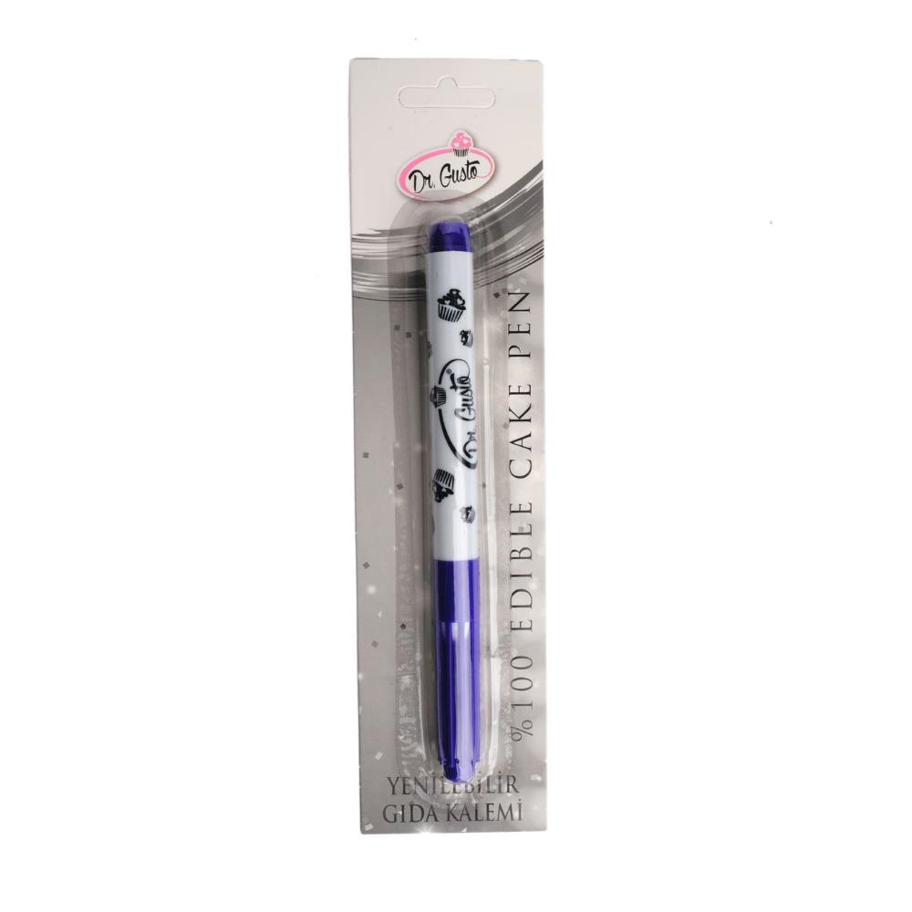 Yenilebilir Gıda Dekor Kalemi Mor – Pasta ve Kurabiye Süsleme Kalemi