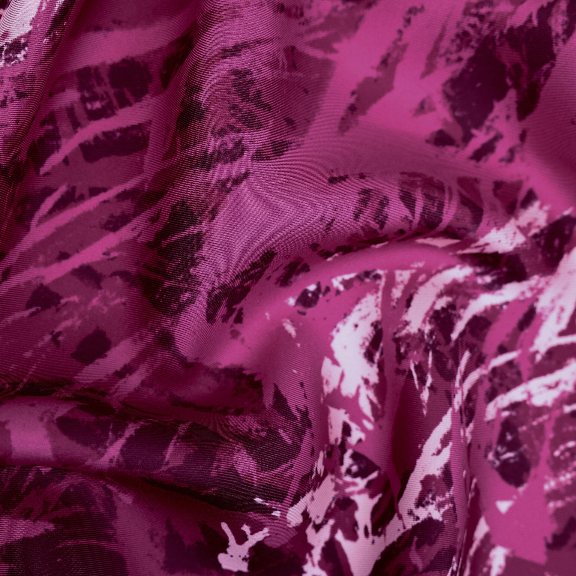 Fırça Darbesi Desen İpek Twill Eşarp