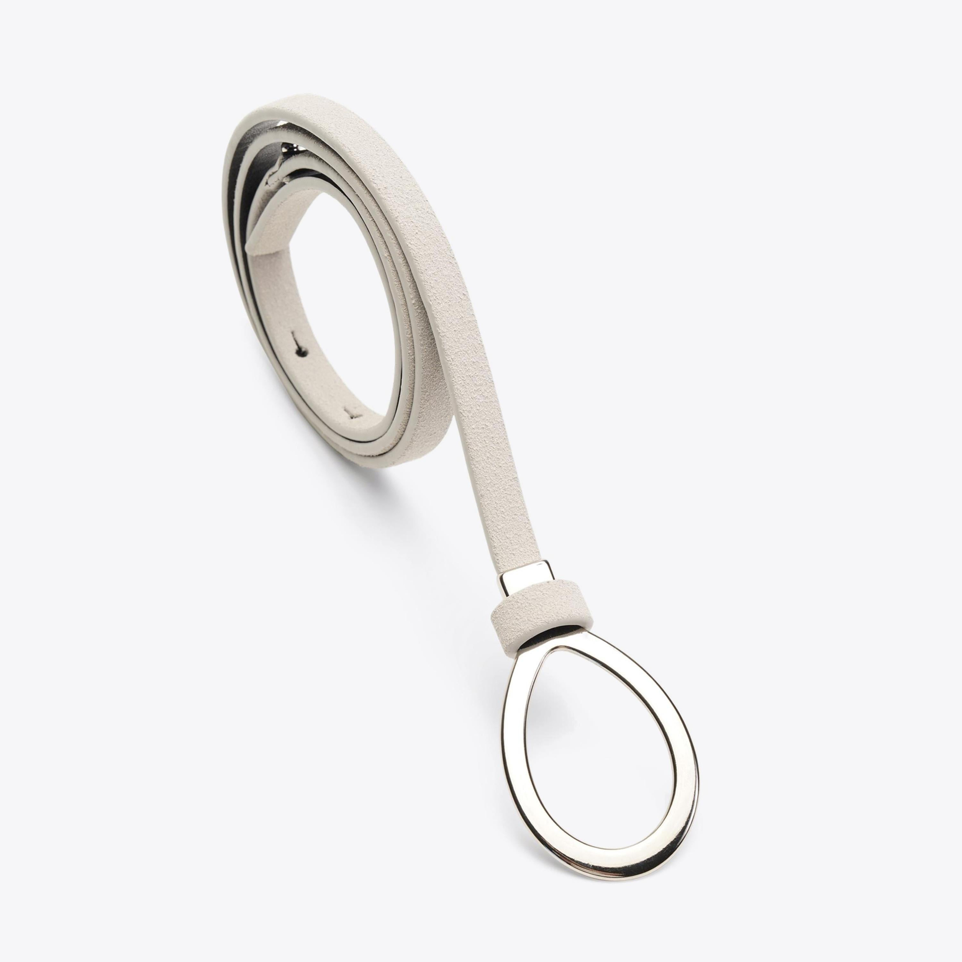 KK Design Oval Tokalı Süet Kemer