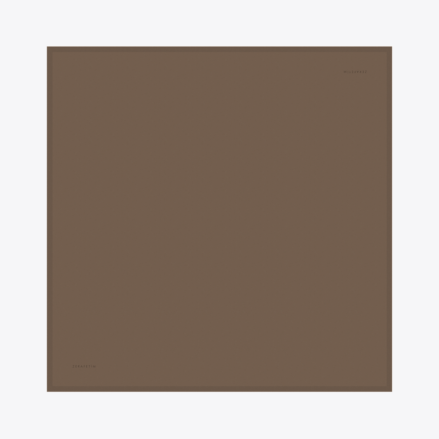 Plain Desen İpek Twill Eşarp