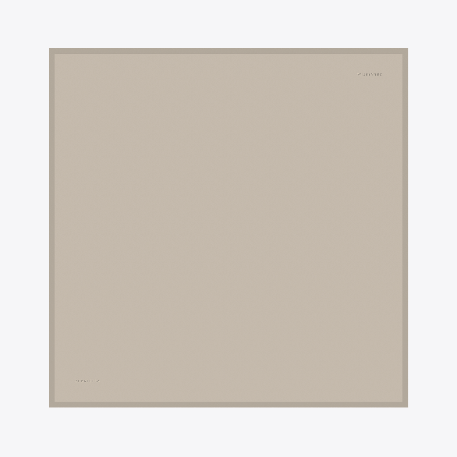 Plain Desen İpek Twill Eşarp