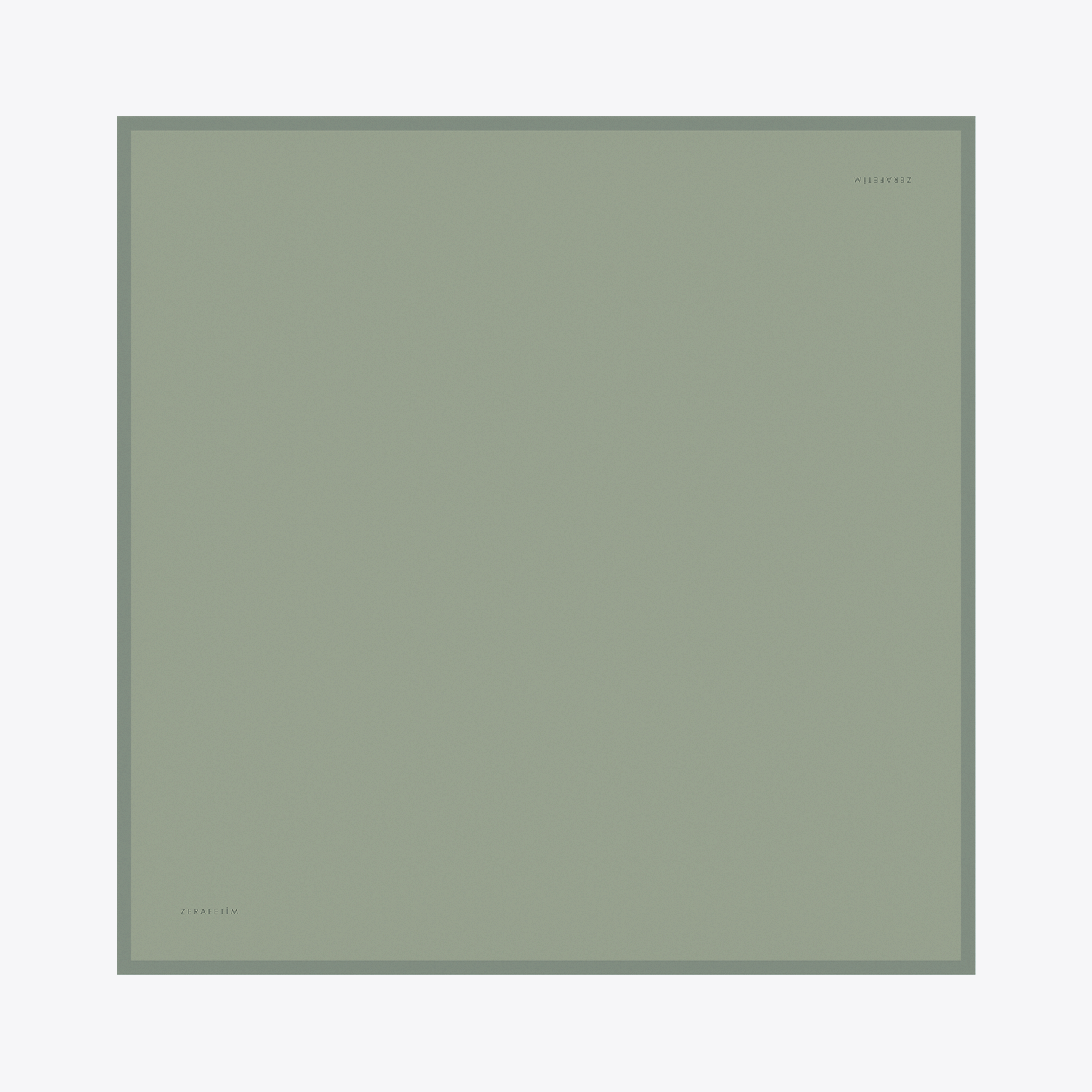 Plain Desen İpek Twill Eşarp