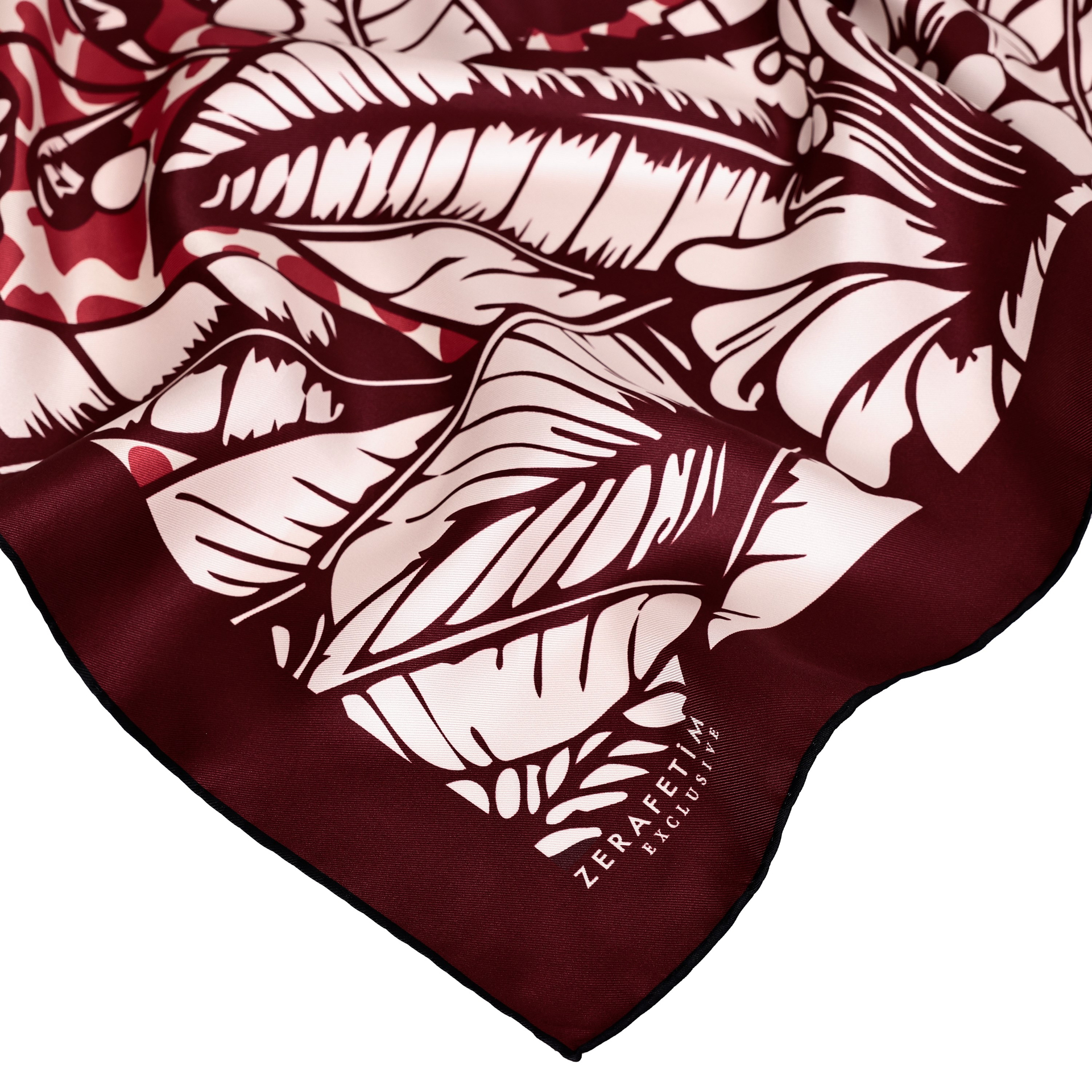 Safari Desen Exclusive İpek Twill Eşarp