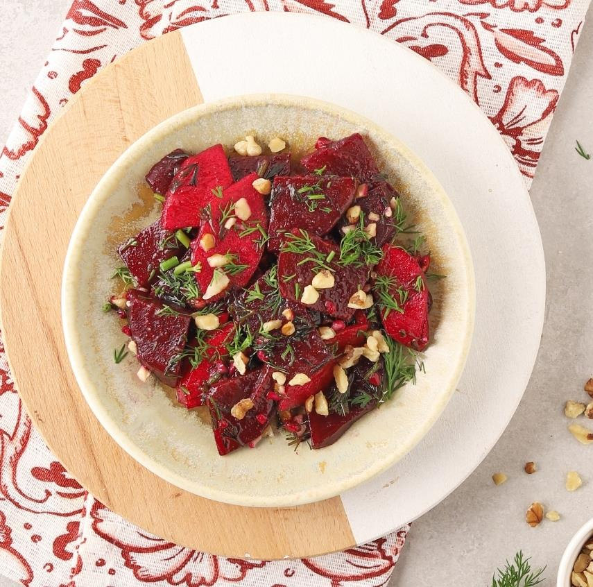 Ekşi Elmalı Pancar Salatası