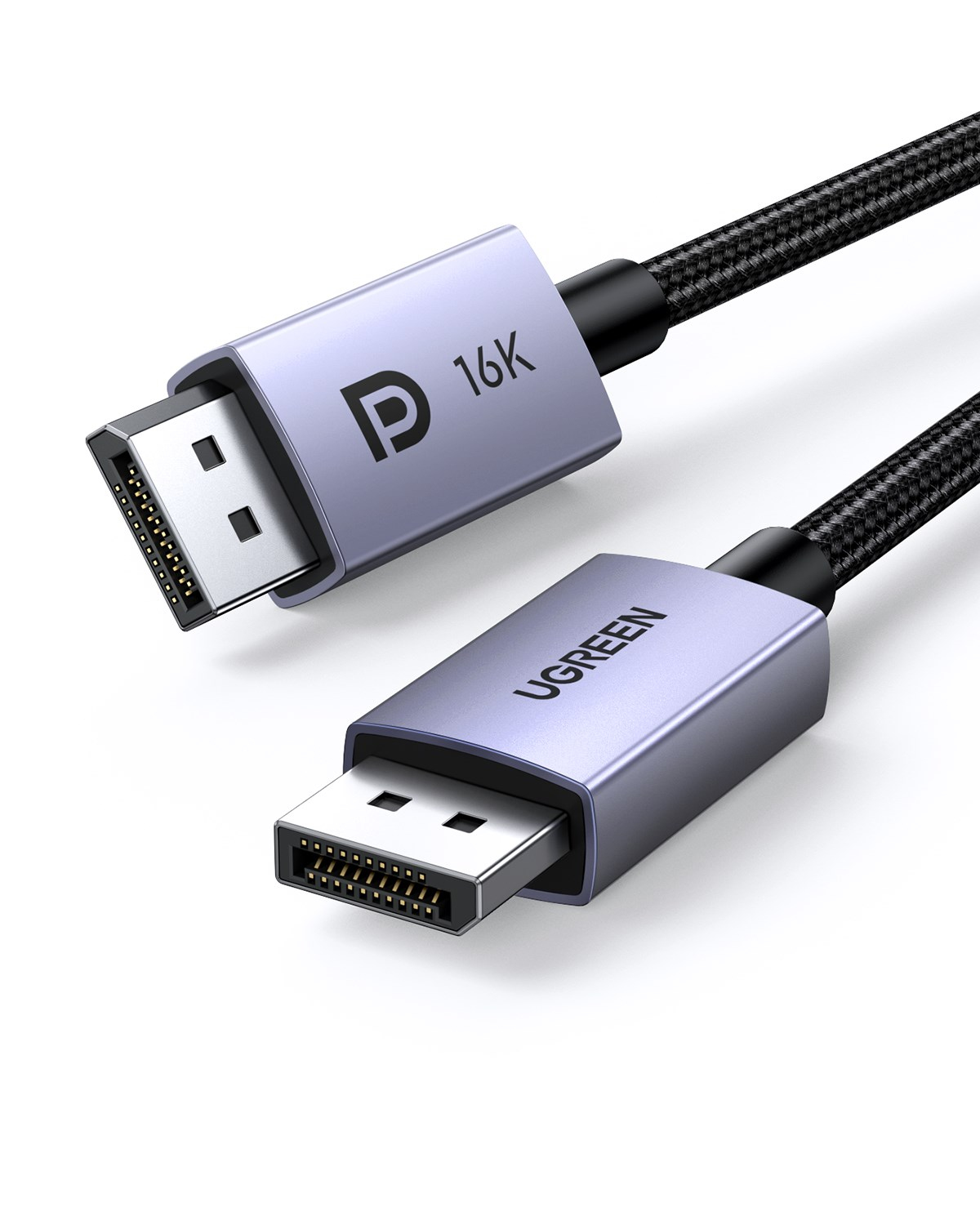 UGREEN 16K DisplayPort Kablo 2.1 DP2.0 40Gbps 8K@240Hz, 2m, 15384