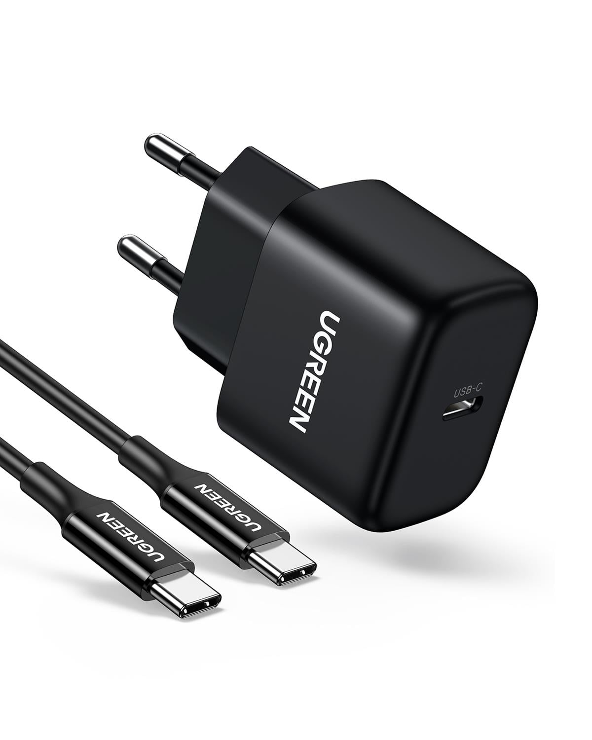 UGREEN 25W PD Hızlı Şarj Cihazı ve 2 Metre USB-C Kablo, 50581