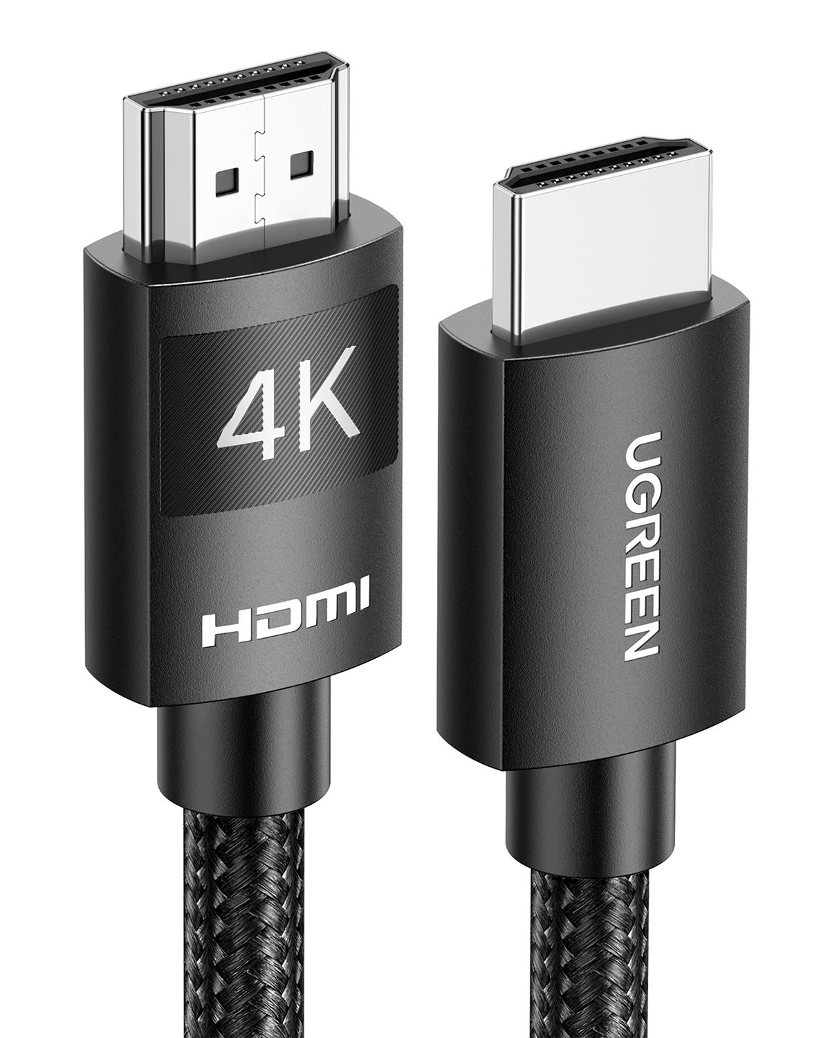 UGREEN 4K 60 Hz HDMI 2.0 Örgülü Görüntü Aktarıma Kablosu 3 Metre, 40102