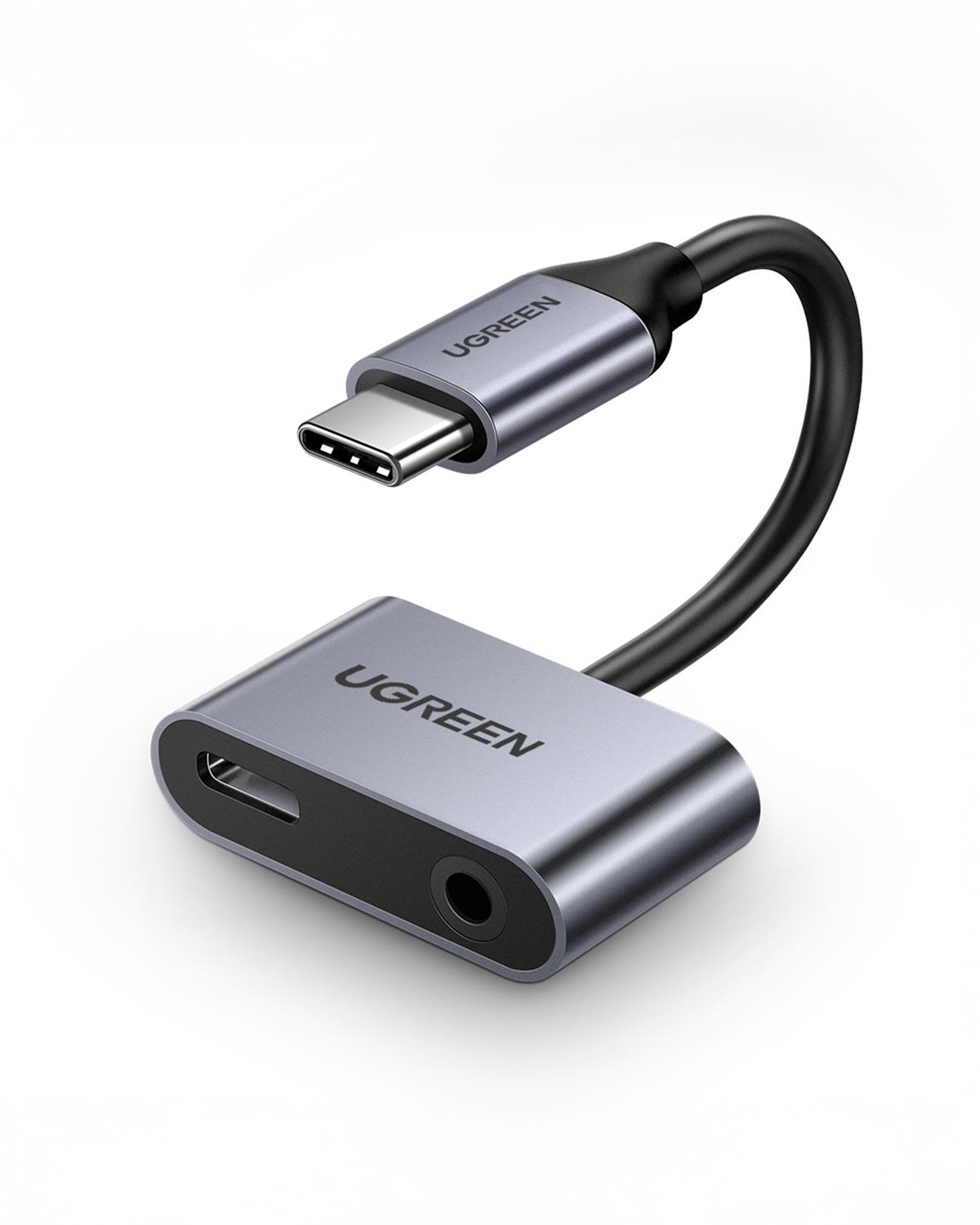 UGREEN Type-C 3.5mm Kulaklık ve Şarj Dönüştürücü, 50596