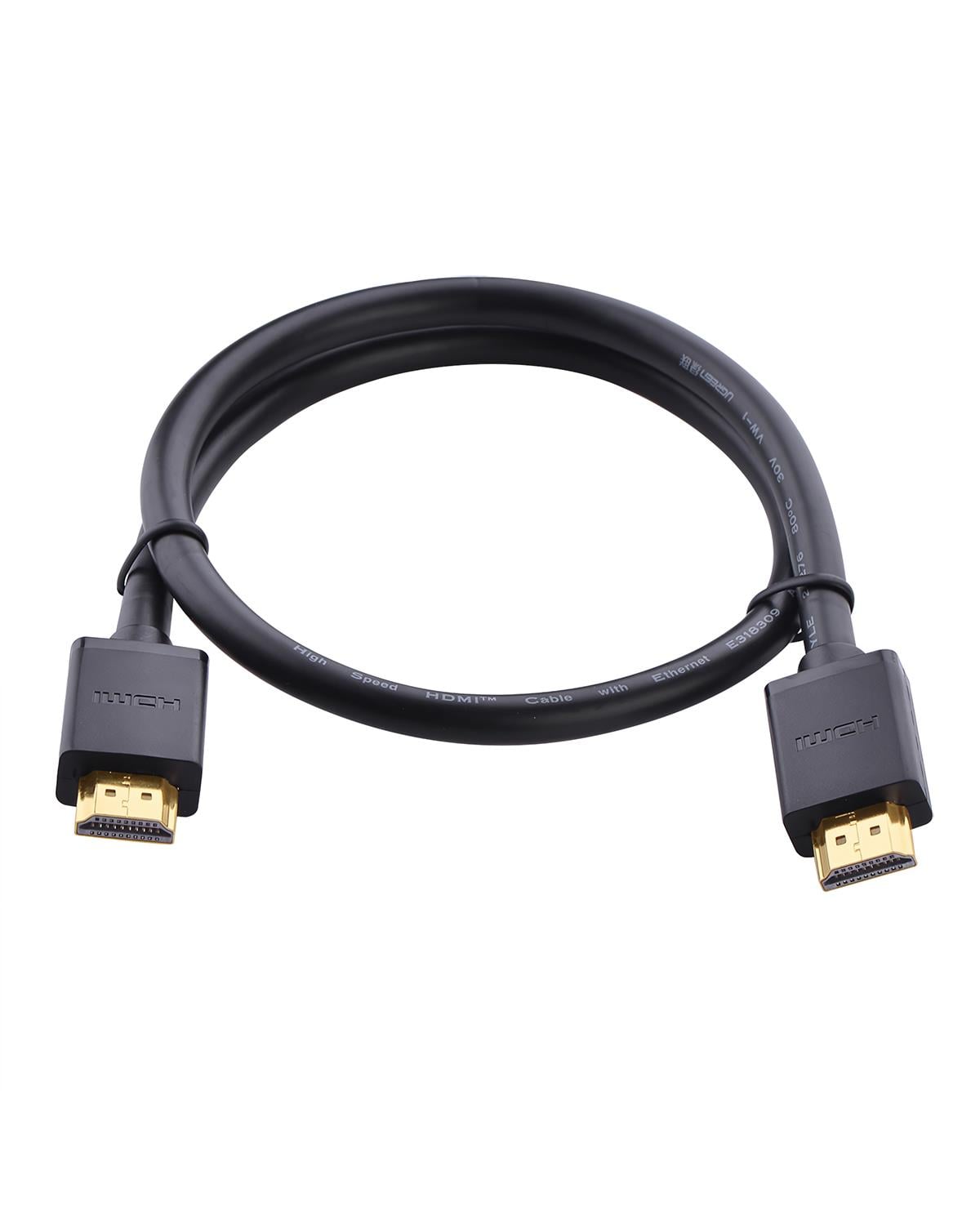 UGREEN UHD 4K Yüksek Hızlı Ethernet ve HDMI Kablosu, 5 Metre, 10109