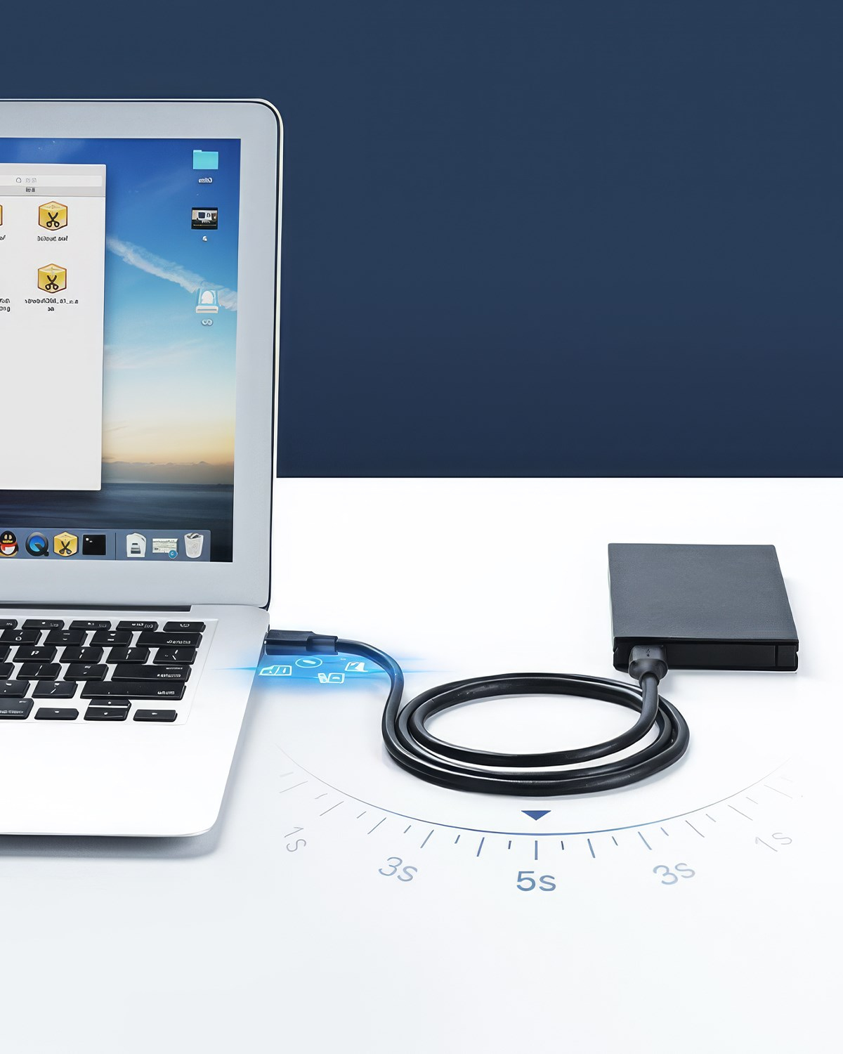 UGREEN USB to USB Data ve Şarj Kablosu 1 Metre, 10309