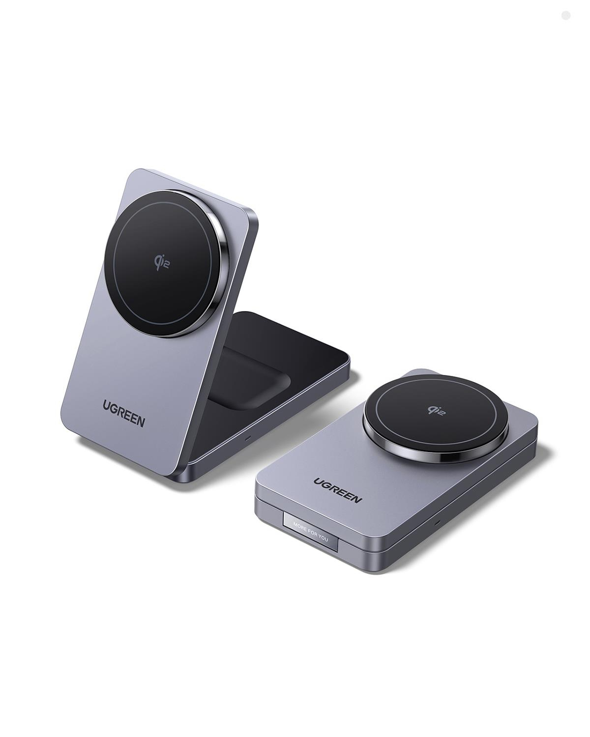UGREEN 2si 1 Arada 30W Magnetik Wireless Kablosuz