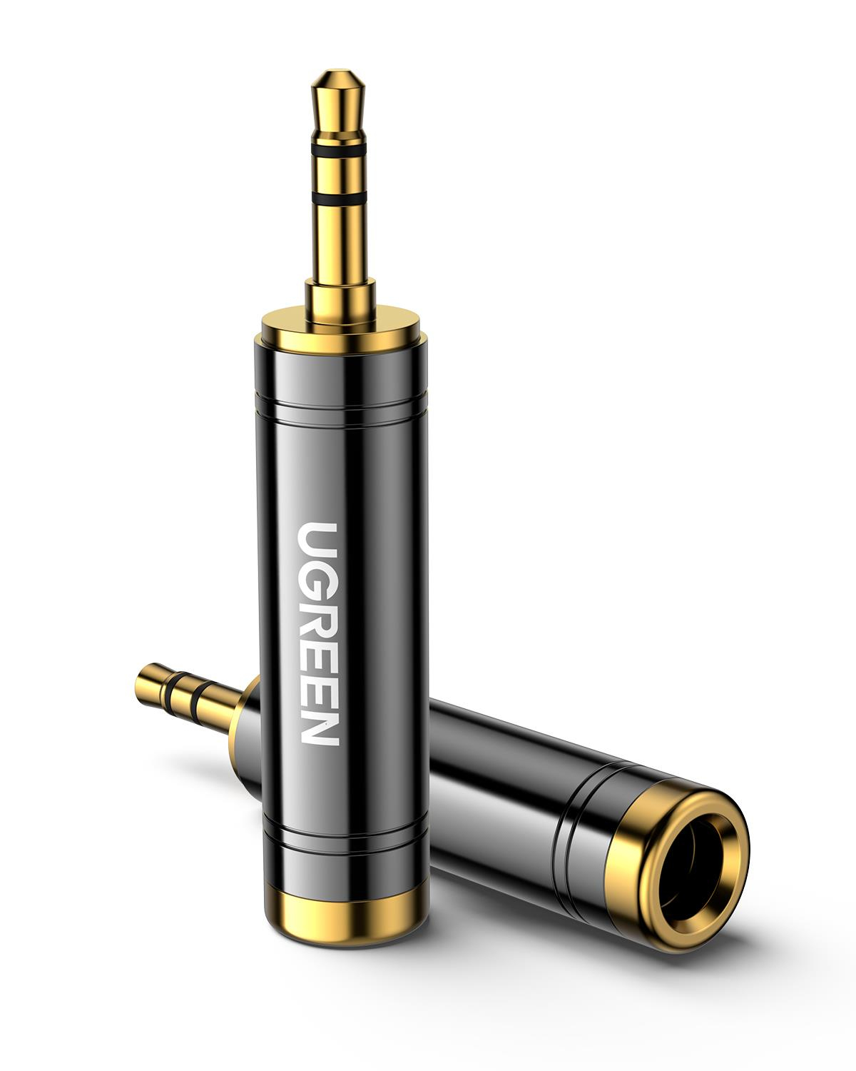 UGREEN 3.5mm Male to 6.35mm Female Adapter 1pcs