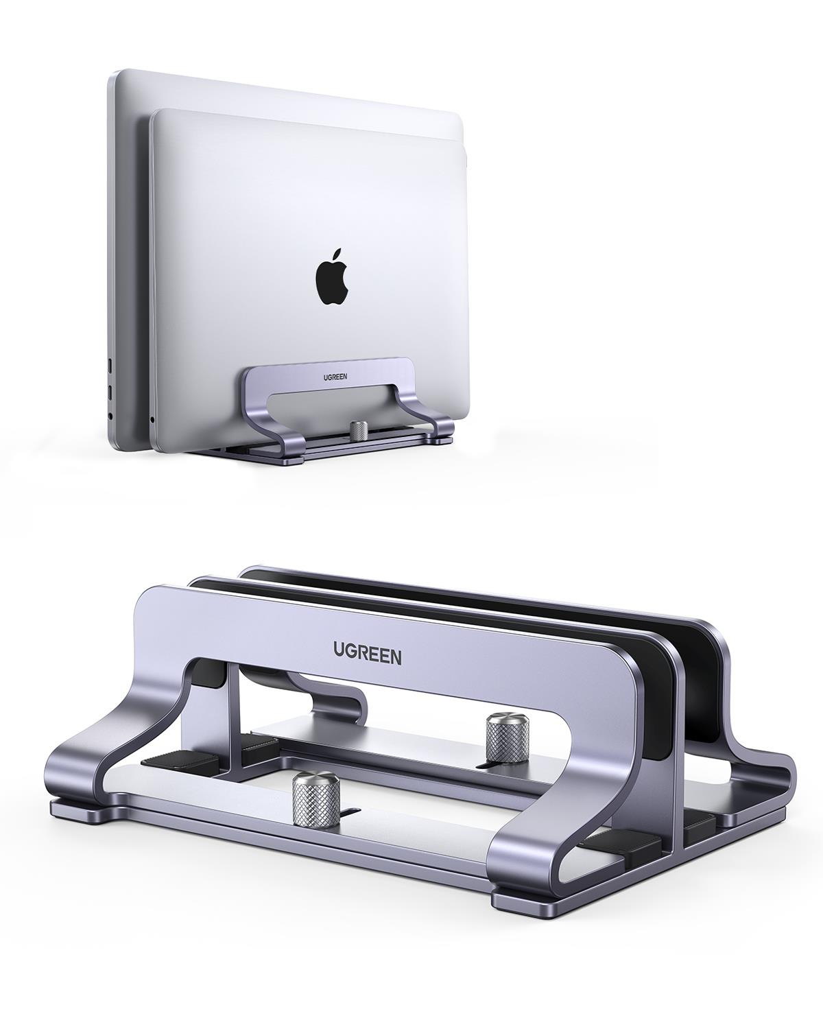 UGREEN Alüminyum Çift Yuva Macbook Masaüstü Standı