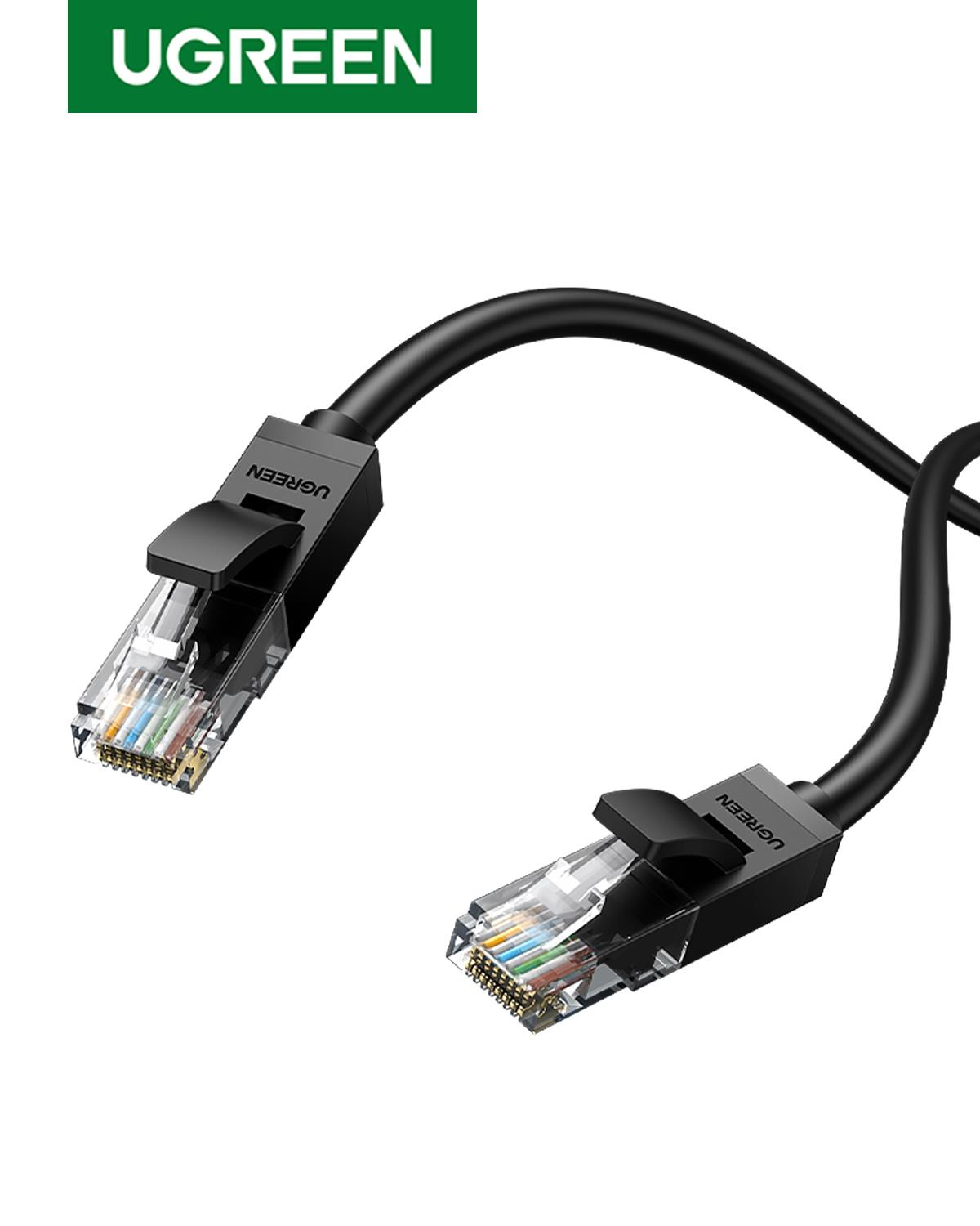 Ugreen CAT6 Ethernet Kablosu, 2 Metre, Siyah