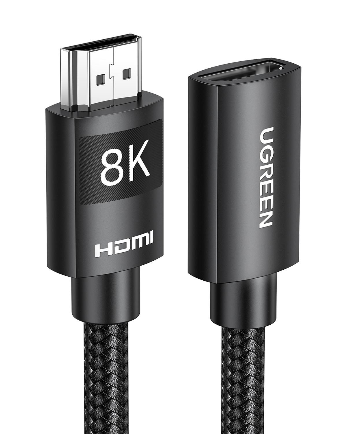 UGREEN HDMI 8K 60Hz Uzatma Kablosu 0.5m, 40400